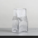 Ornaments Porch Flower Arrangement Transparent Glass Vase Dried Flower Vase Decoration