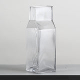 Ornaments Porch Flower Arrangement Transparent Glass Vase Dried Flower Vase Decoration