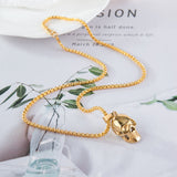 unisex skull necklace