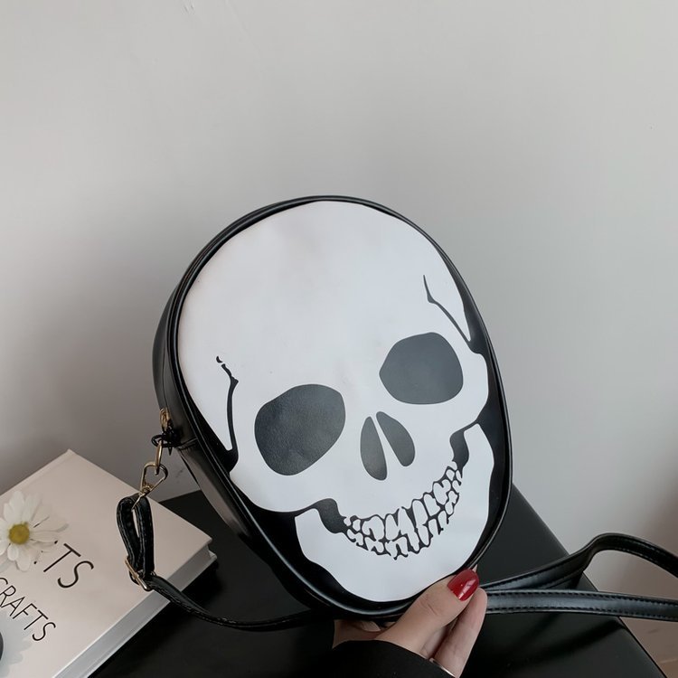 Skull Shoulder Bag | Waterproof Messenger Bag for Kids, Couples &Women