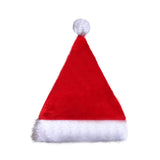 LED Light-Up Santa Hat – Plush Christmas Hat for Kids & Adults