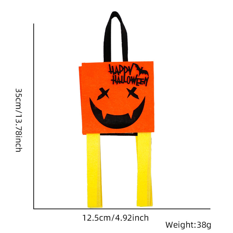 Halloween Candy Bag | Felt Trick-or-Treat & Party Decoration Props
