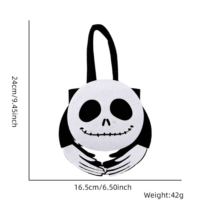 Halloween Candy Bag | Felt Trick-or-Treat & Party Decoration Props