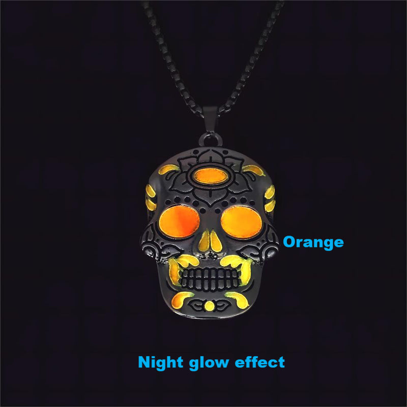 skull necklace