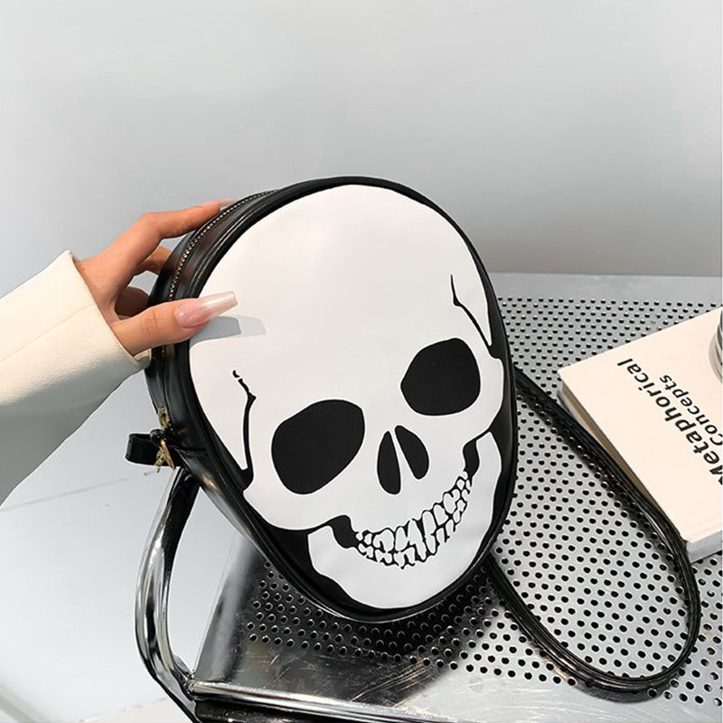 Skull Shoulder Bag | Waterproof Messenger Bag for Kids, Couples &Women